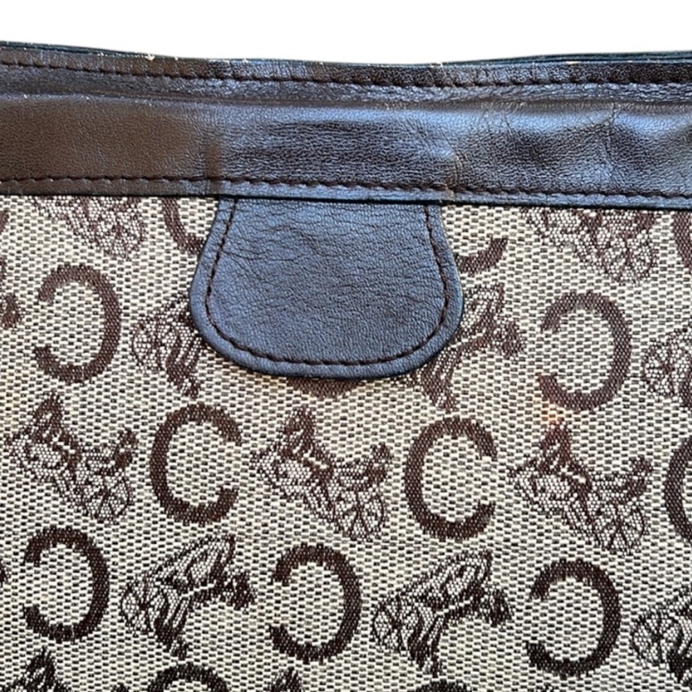 Celine Macadam Canvas and Leather‎ Clutch / Makeup Case EUC - Picture 3 of 12